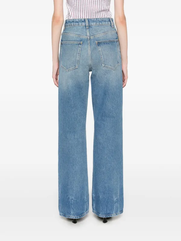 デニム・ジーパン RABANNE Woman Jeans Blue 24FCPA245CO0524 M412 Rabanne Straight Jeans | Blue | FARFETCH