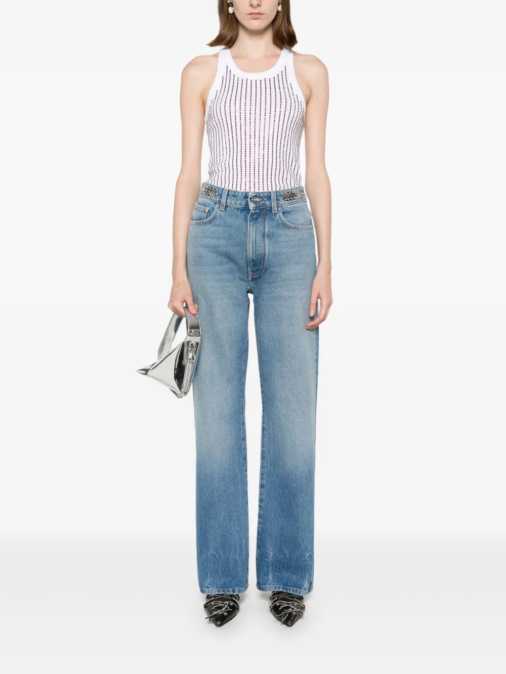 Rabanne Straight jeans - Blauw