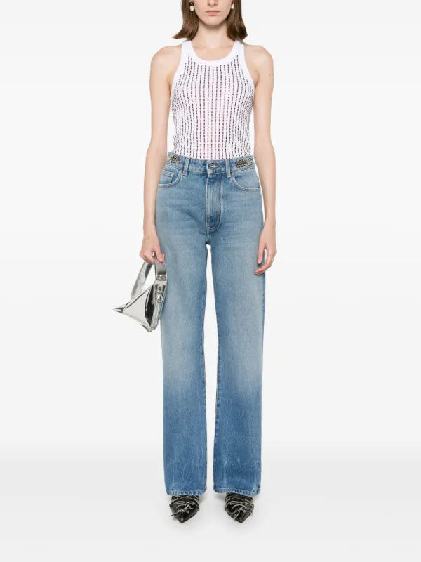 Rabanne Straight Jeans | Blue | FARFETCH