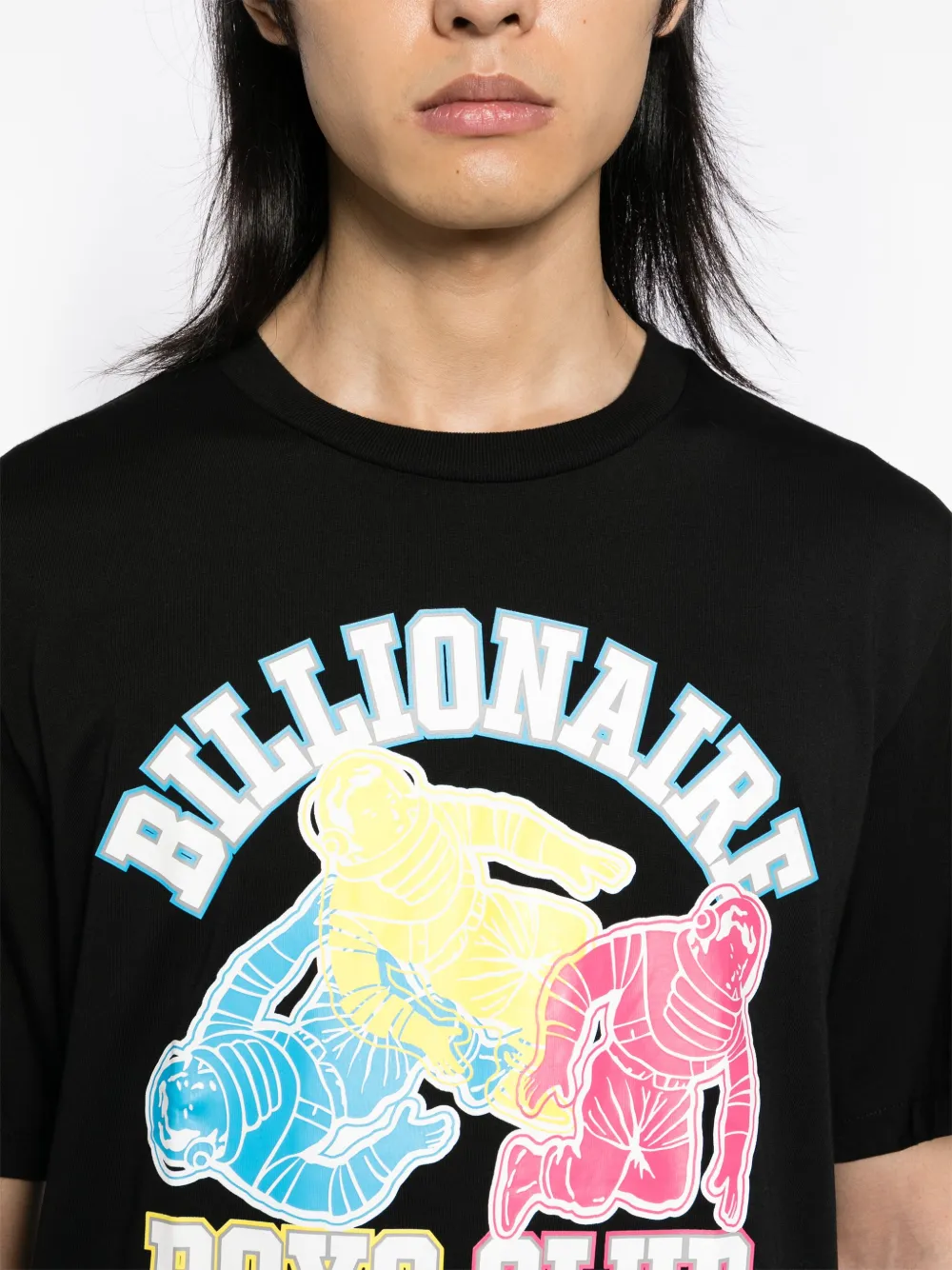 Billionaire Boys Club Katoenen T-shirt met grafische print Zwart