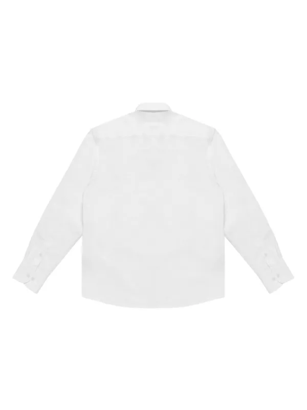 MM6 Maison Margiela long-sleeve Shirt | White | FARFETCH