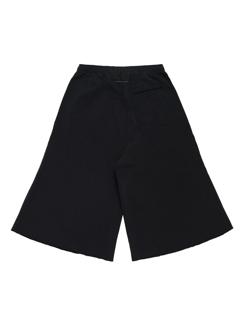 MM6 Maison Margiela cotton "Black" track shorts - Zwart