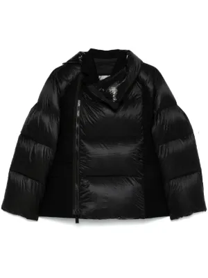 スウェット・トレーナー Sacai Embroidered Wool Padded Jacket SACAI＜サカイ＞コンビネーション ジップアップスウェット