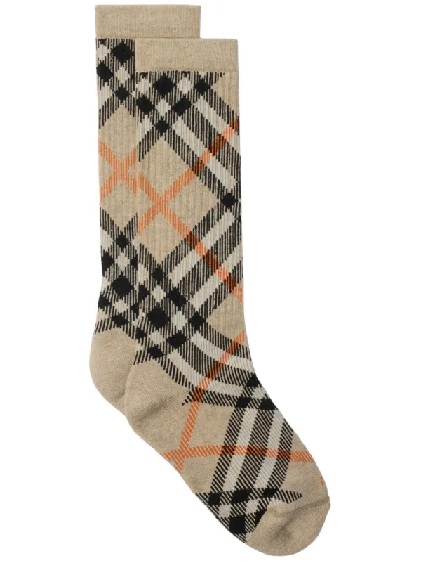 Burberry チェック 靴下 | ニュートラル | FARFETCH JP Burberry チェック 靴下 | ニュートラル | FARFETCH JP