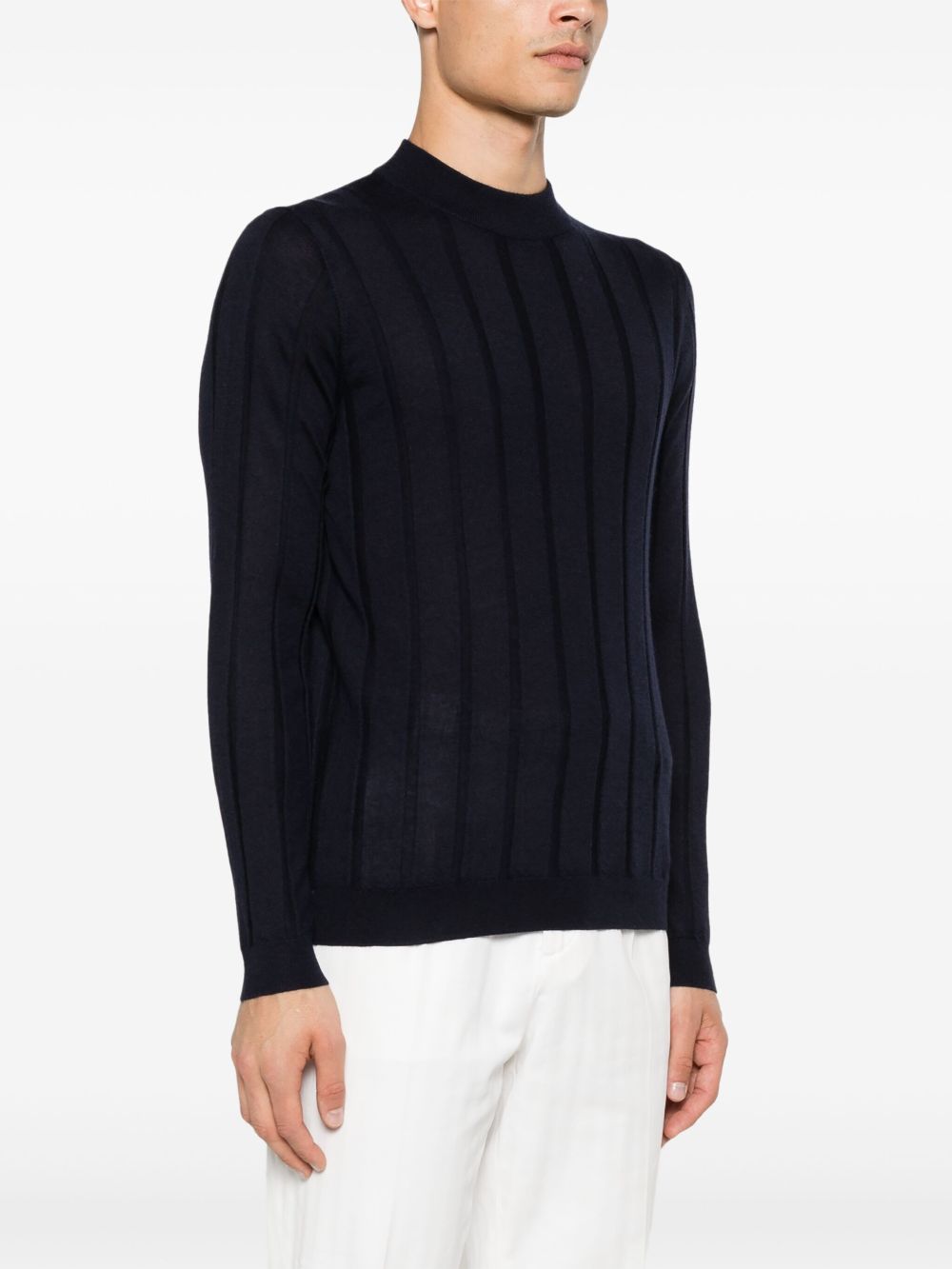 Brunello Cucinelli wide ribbed sweater Men