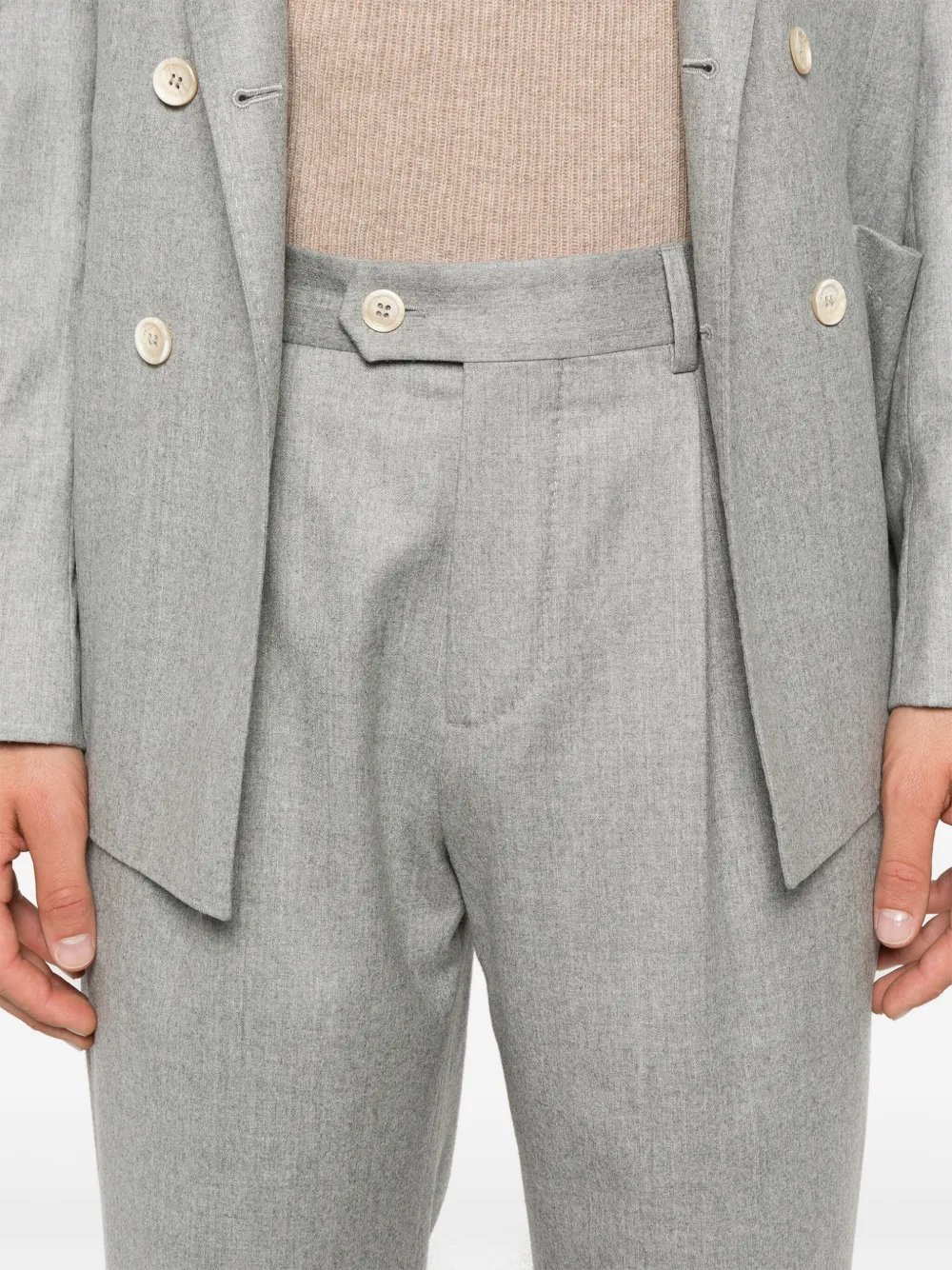 Brunello Cucinelli virgin wool suit Men