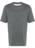 Brunello Cucinelli mélange-effect T-shirt - Grey