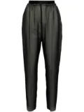 Undercover layered tapered trousers - Black