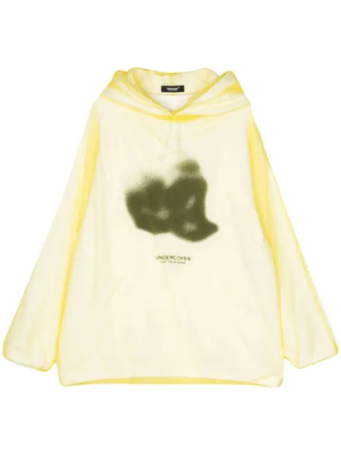 Undercover tulle hoodie