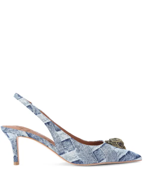 Kurt Geiger London 60mm Belgravia denim pumps