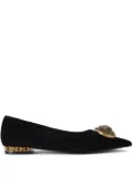 Kurt Geiger London Chelsea ballerina shoes - Black