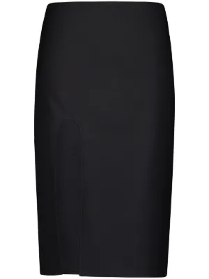 【Stella McCartney】ウール pencilスカート Stella McCartney Stella By Stella Striped Patchwork Knit