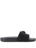 Kurt Geiger London Meena Eagle slippers - Black