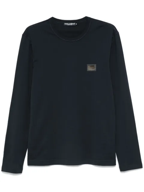 Dolce & Gabbana playera con placa del logo