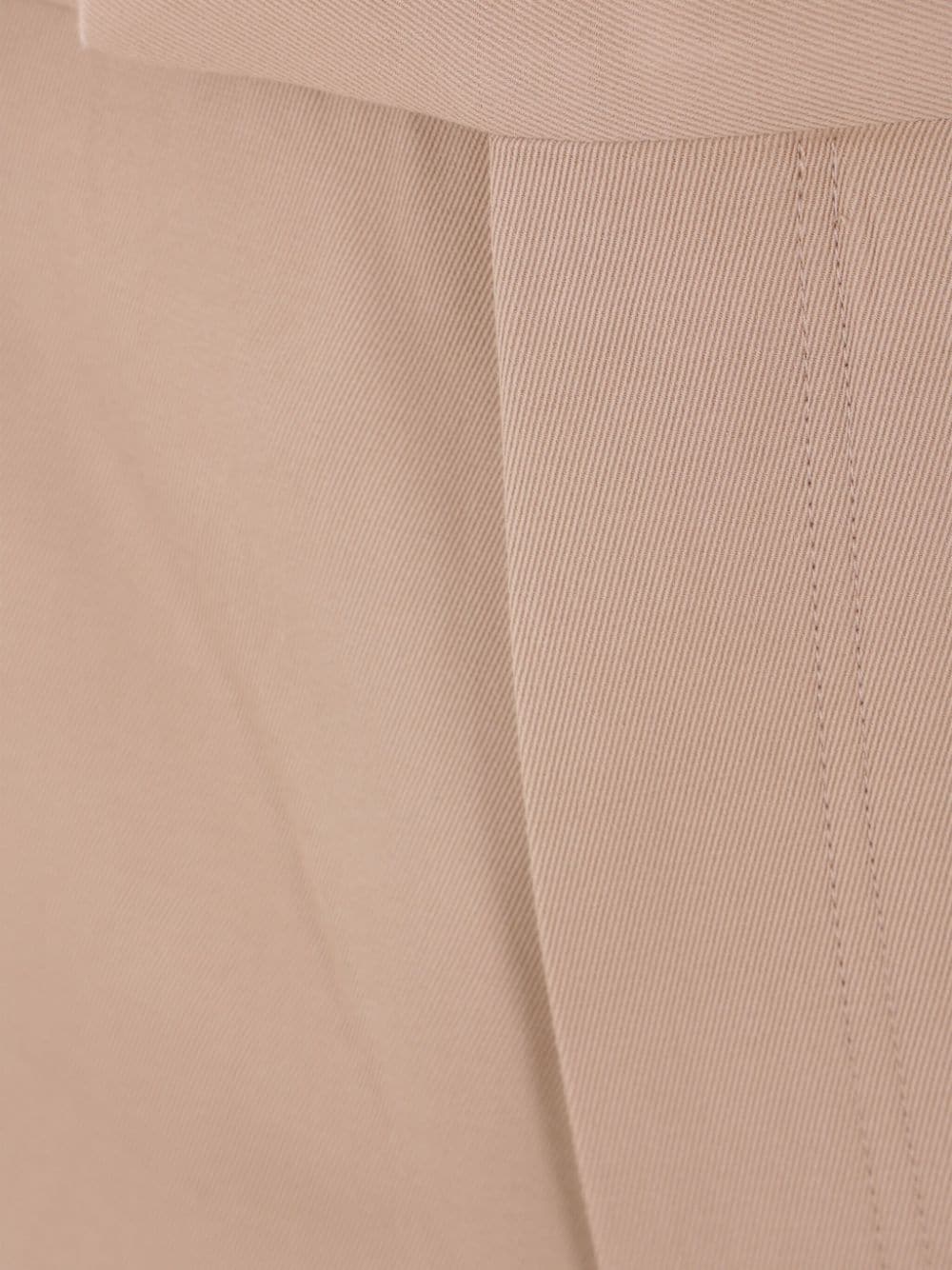 Shop Zegna Pleated Straight-leg Trousers In Medium Beige