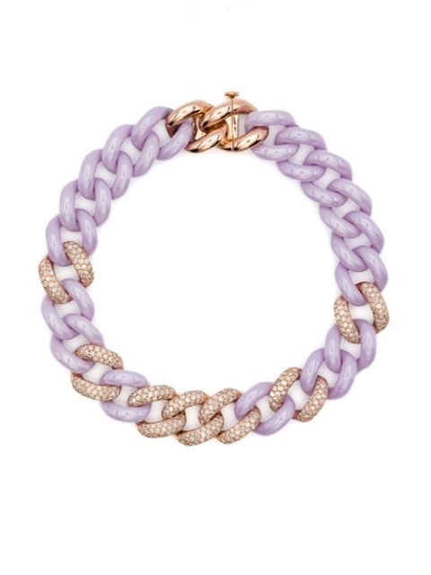 SHAY 18K rose gold diamond bracelet