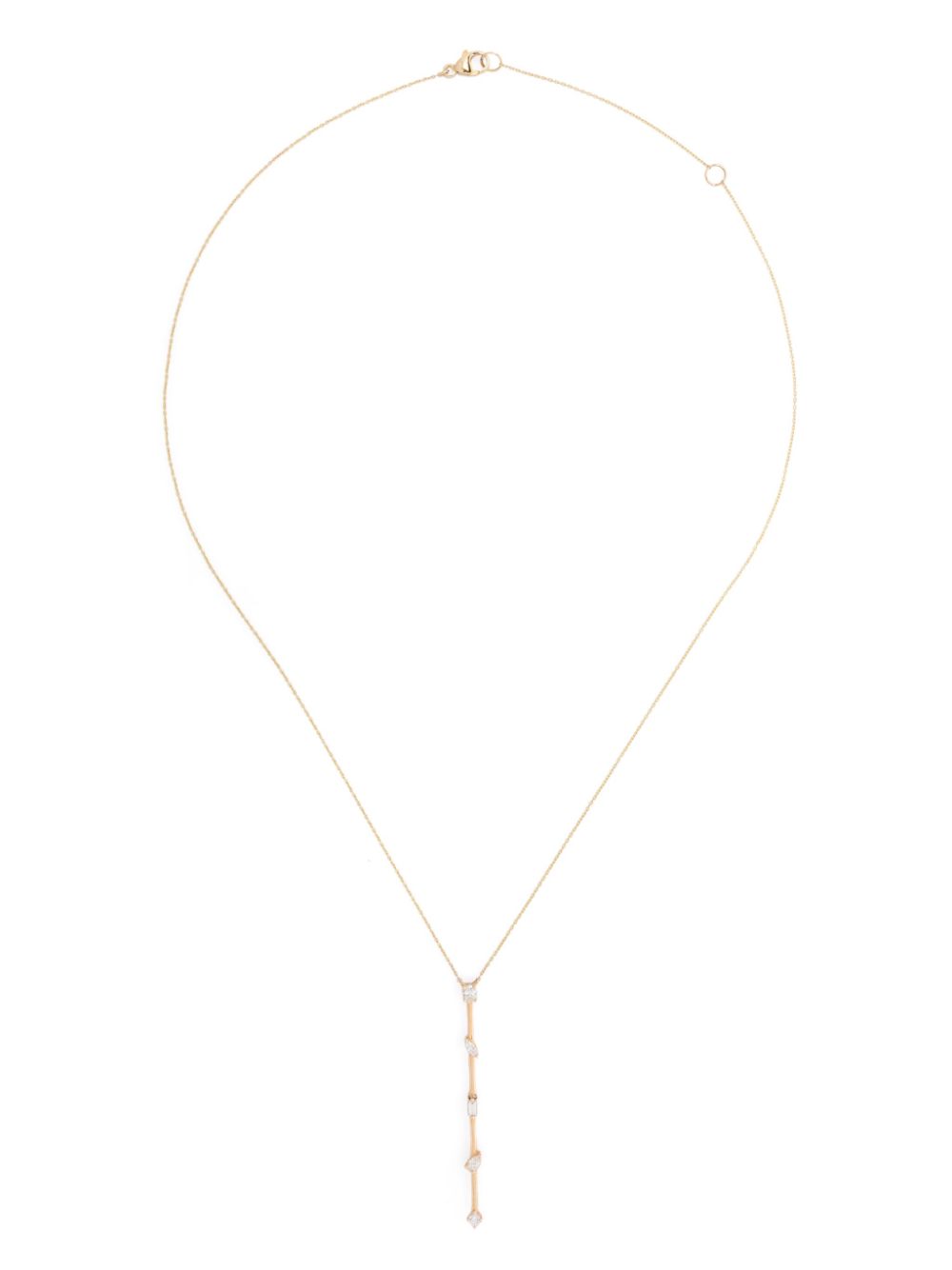 Dana Rebecca Designs 14K yellow gold Alexa Jordyn diamond pendant necklace