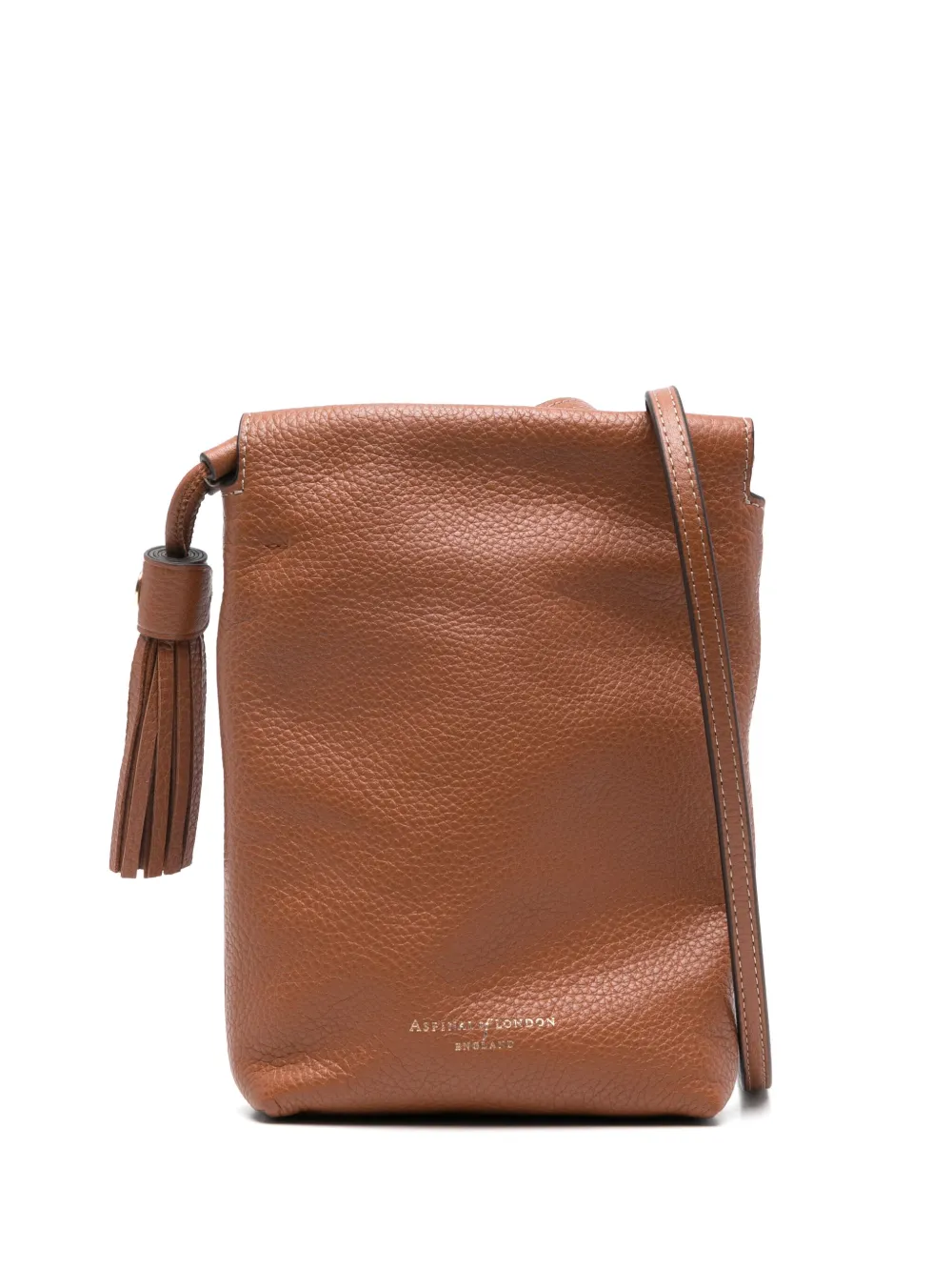 Aspinal Of London Hudson ショルダーバッグ - ブラウン Aspinal Of London Hudson ショルダーバッグ - ブラウン