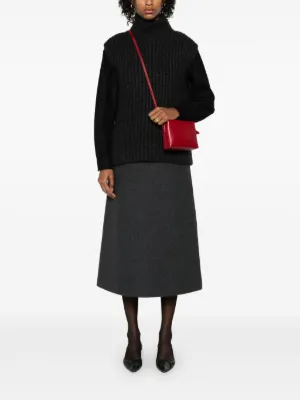 ワンピース THE ROW Women Mid Skirts 7812Y688 DGM GREY SOFT MIDI SKIRT - Mink marl | ZARA United States