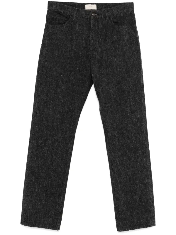 【関税込み】The Row ブラウン Selvie トラウザーズ TROUSERS トラウザーズ│SEVILO