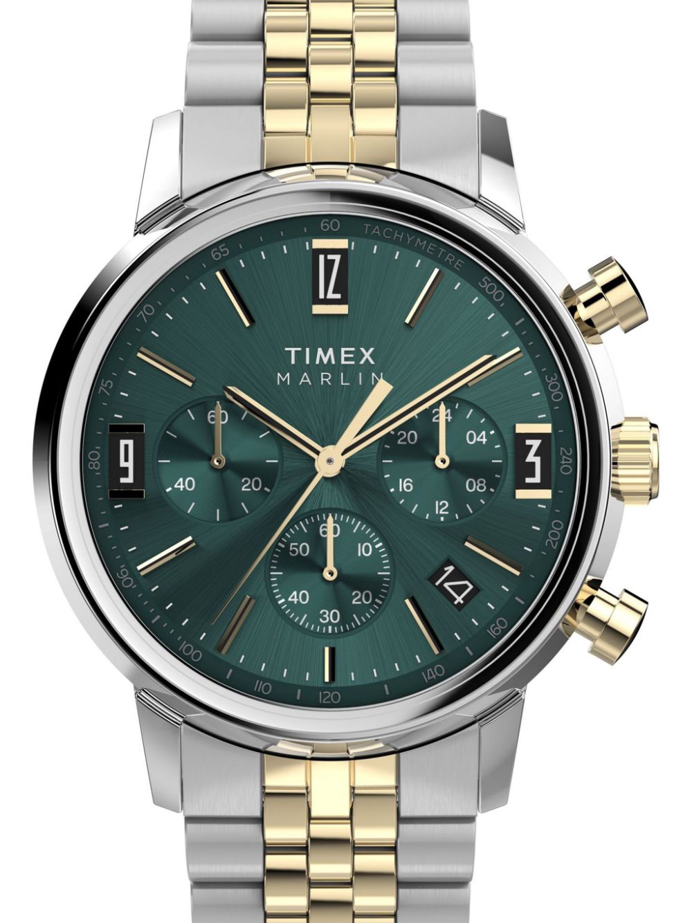 TIMEX Marlin Quartz horloge 40 mm - Zilver