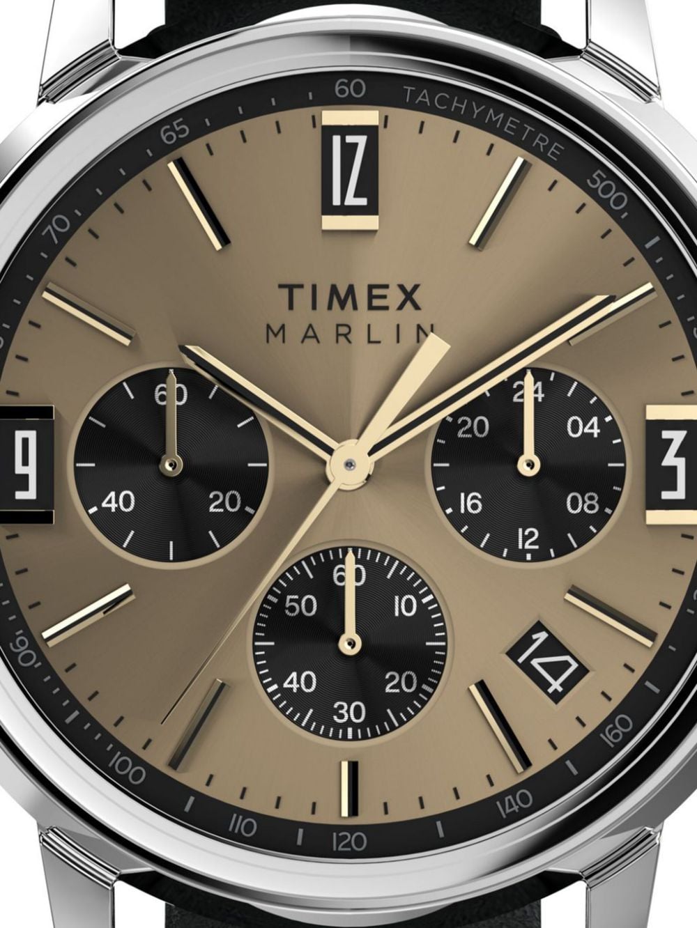 TIMEX Marlin Quartz horloge 40 mm - Zwart