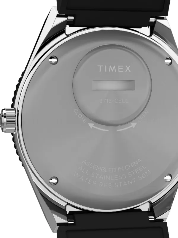 TIMEX Q Timex GMT 38mm 腕時計 | ブラック | FARFETCH JP