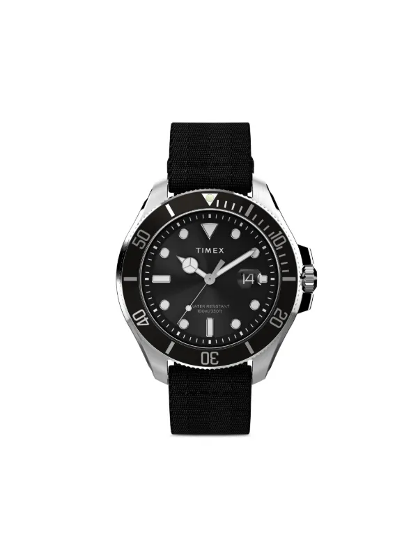 TIMEX Harborside Coast 43mm | Black | FARFETCH AO