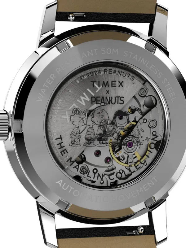 TIMEX Relógio x Peanuts Marlin Automatic Saxophone De 40mm | Preto