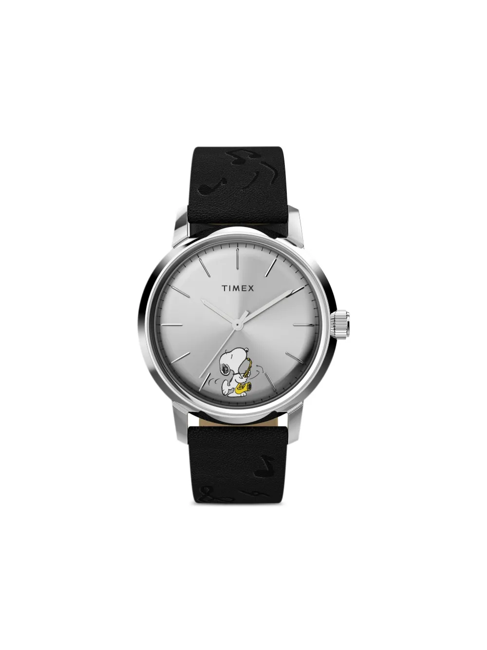 TIMEX reloj Marlin Automatic Saxophone de 40mm de TIMEX x Peanuts | negro | Image 1