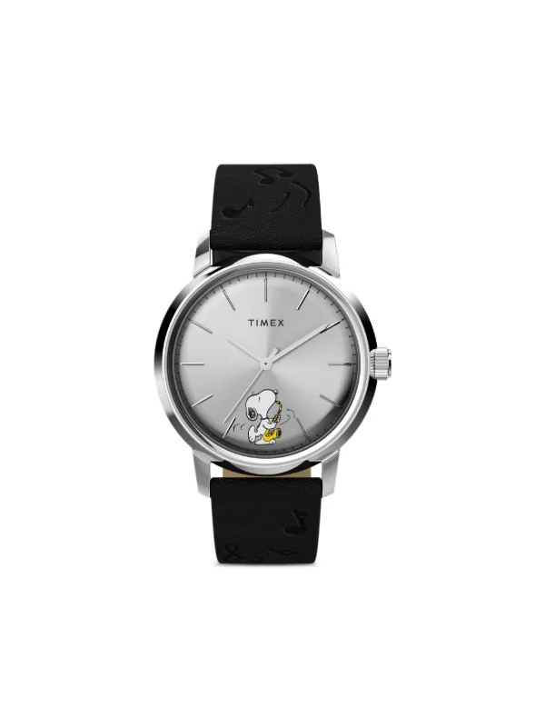 TIMEX x Peanuts Marlin Automatic Saxophone 40mm 腕時計 | ブラック