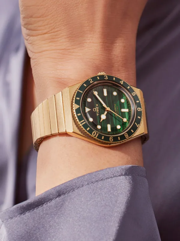 TIMEX Q ゴールド クォーツ時計 米国の腕時計ブランド「タイメックス」2020 年秋冬の新作登場