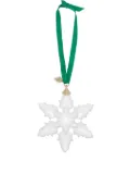 Swarovski snowflake ornament - White