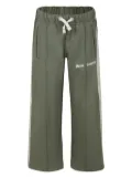 Palm Angels Kids side-stripe track pants - Green
