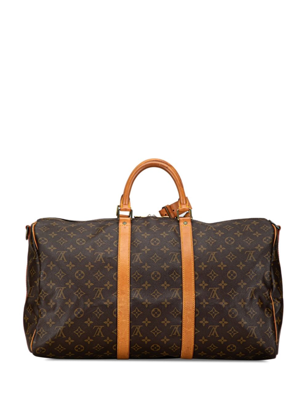 Louis Vuitton Pre-Owned 1991 Monogram Keepall Bandouliere 50 reistas - Bruin