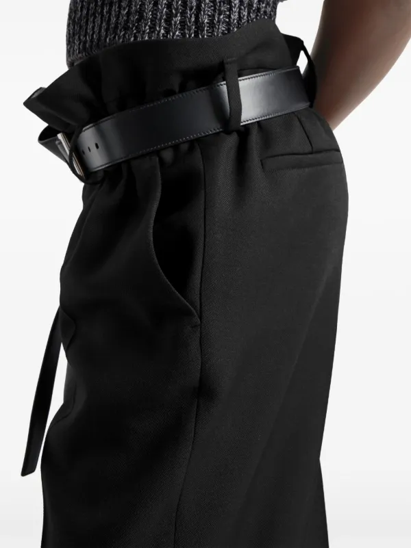 パンツ PRADA BLACK GABARDINE PANT Prada Gabardine Pants | Black | FARFETCH PL