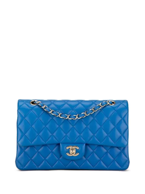 CHANEL Pre-Owned 2015-2016 Medium Classic Lambskin Double Flap shoulder bag