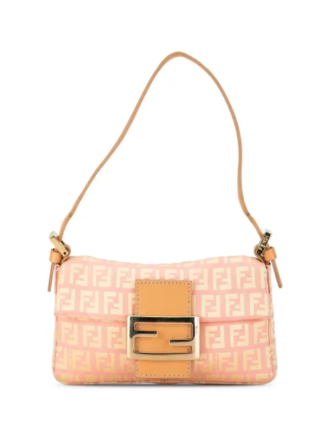 Fendi Pre-Owned bolsa de hombro Mini Zucchino Canvas Guette 2000-2010