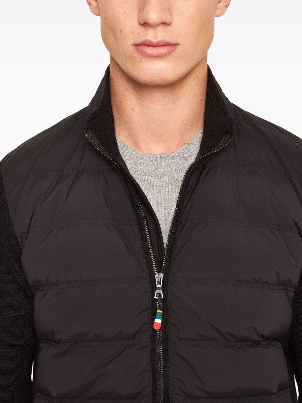 Shop Orlebar Brown Wallace Padded Jacket In Black