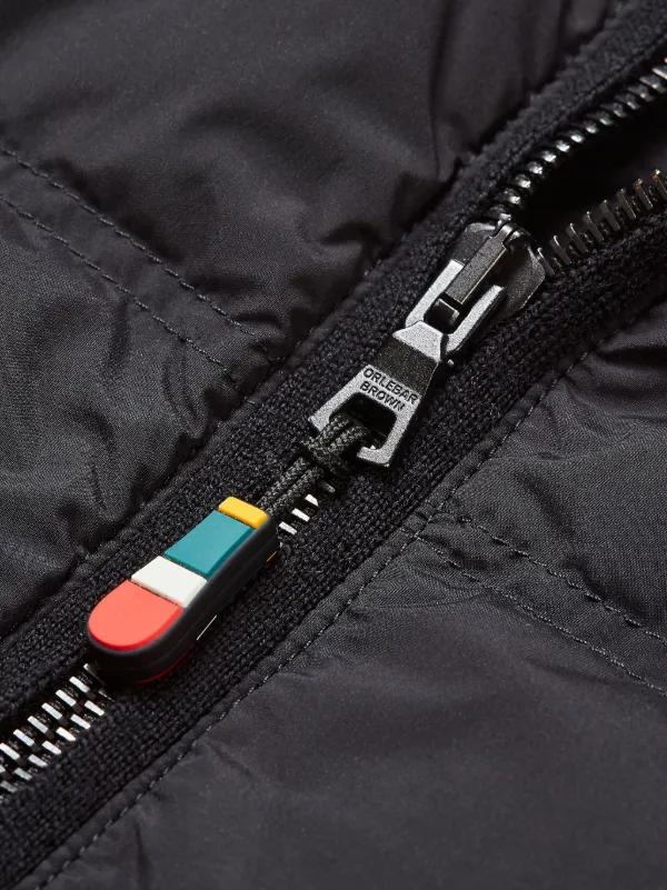 Orlebar Brown Wallace パデッドジャケット | ブラック | FARFETCH JP