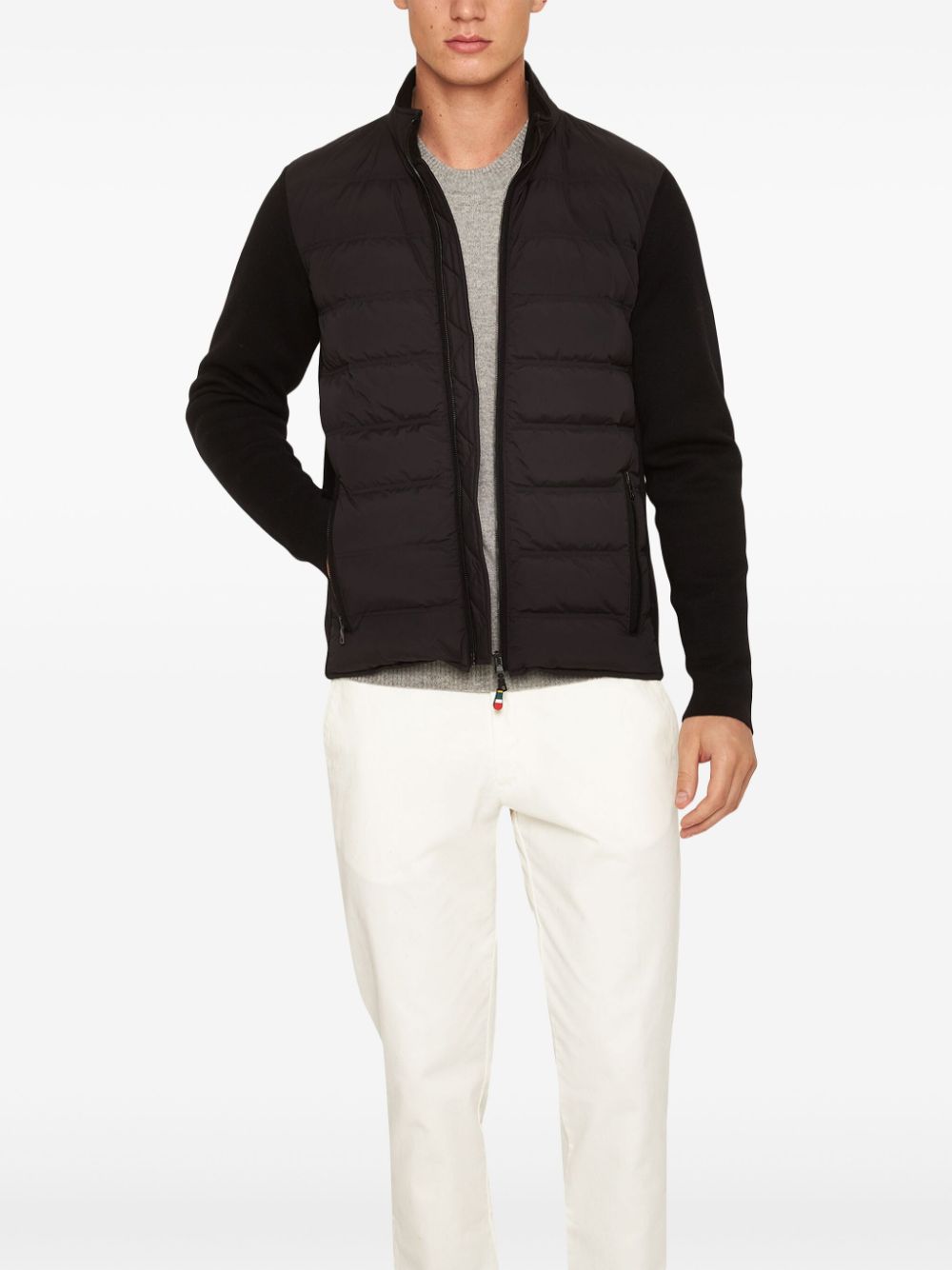 Shop Orlebar Brown Wallace Padded Jacket In Black