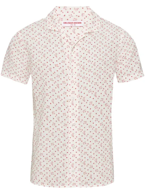 Orlebar Brown Hibbert Waveborn shirt 