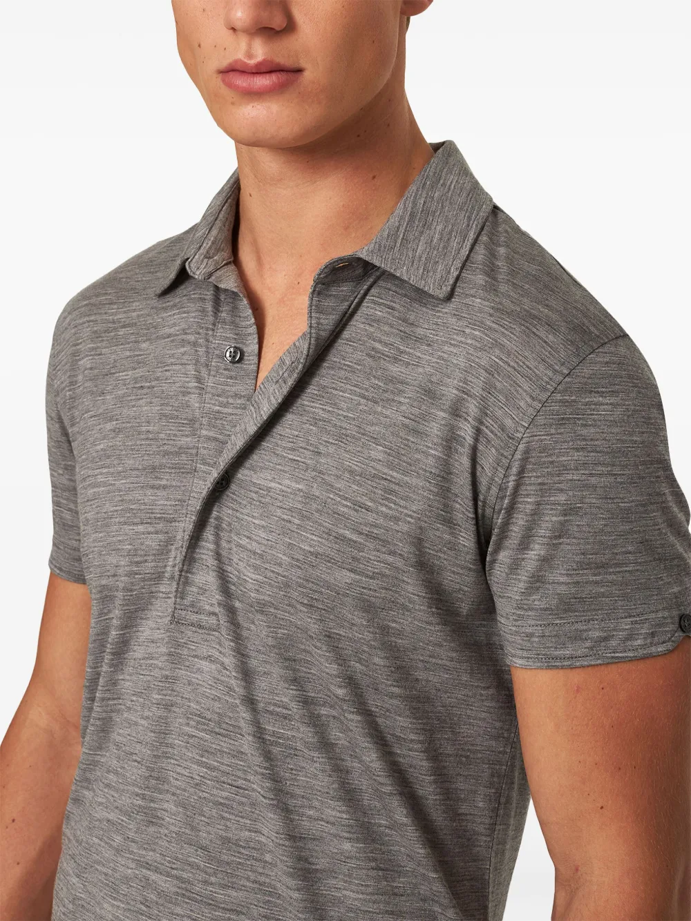 Orlebar Brown Sebastian Polo Shirt In Grey