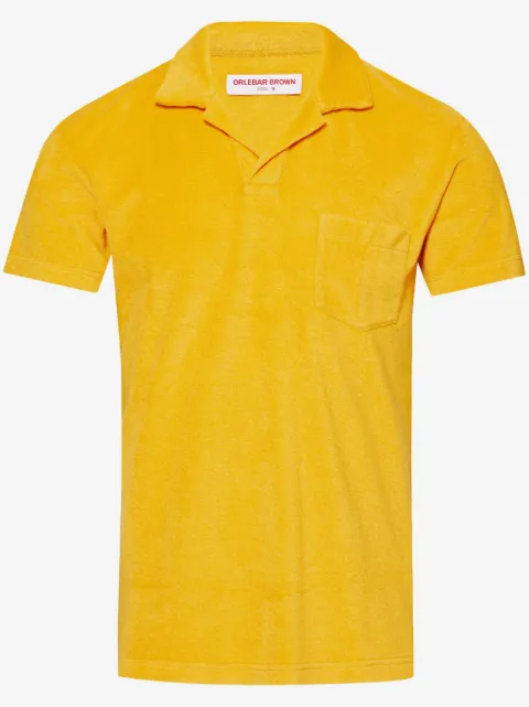 Orlebar Brown terry-cloth polo shirt 