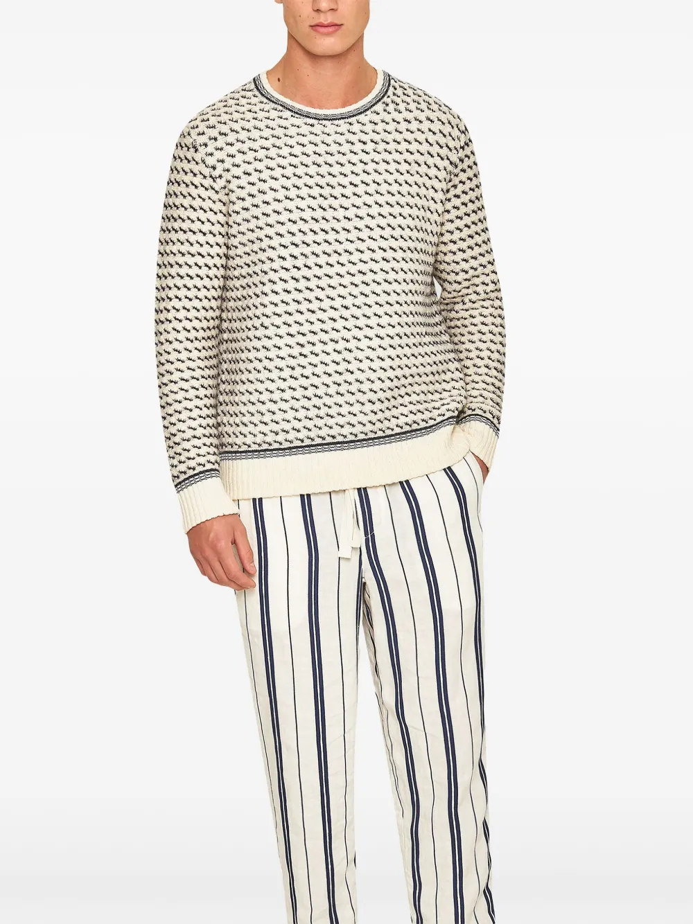 orlebarbrown Orlebar Brown Corrin trui - Beige