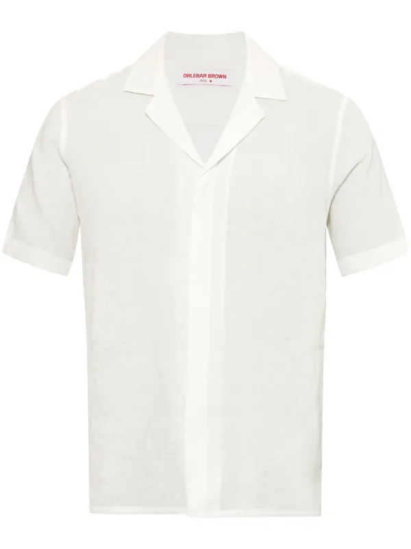 Orlebar Brown Maitan Shirt in White