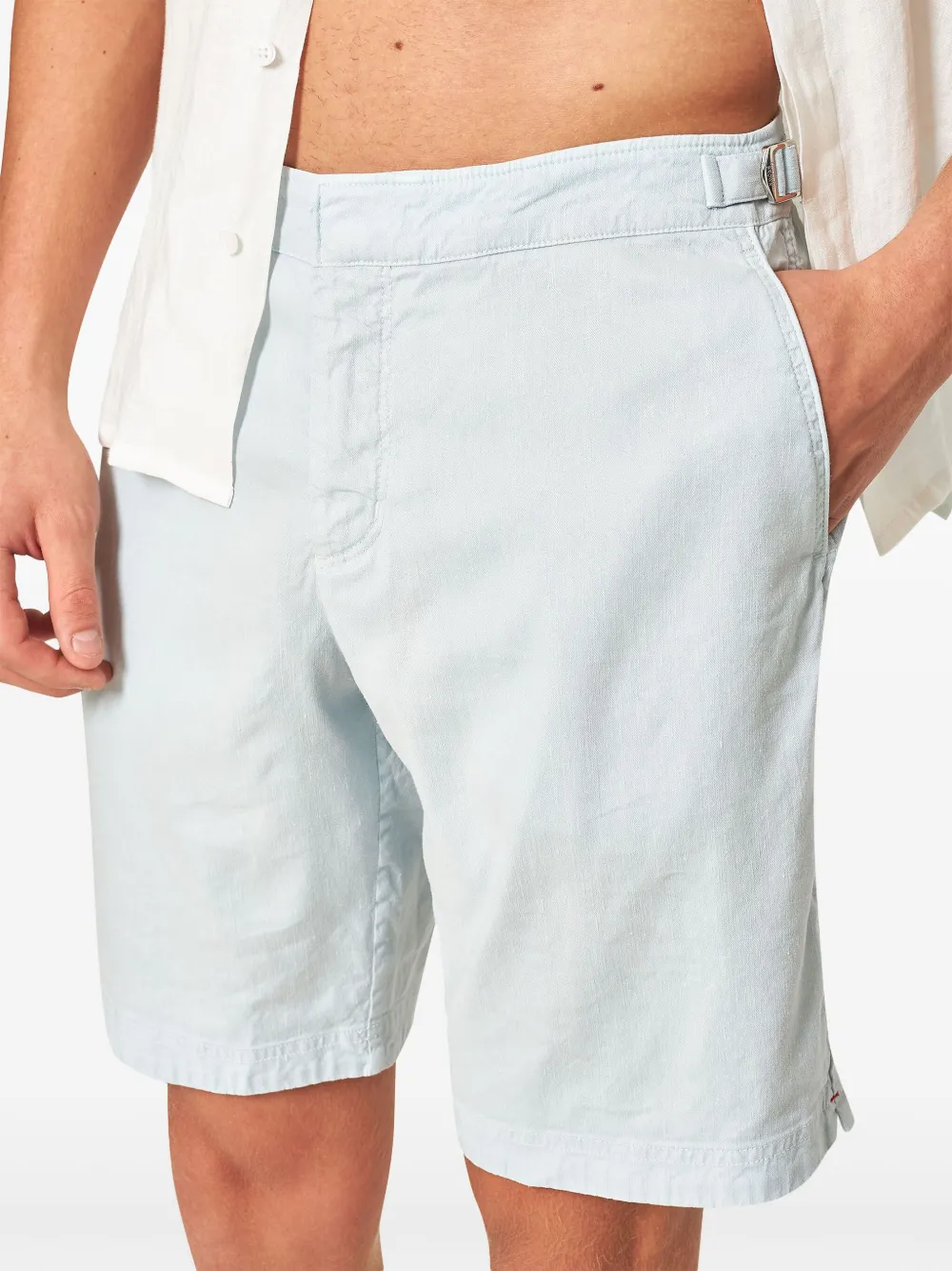 Orlebar Brown Dane II chino shorts Blauw