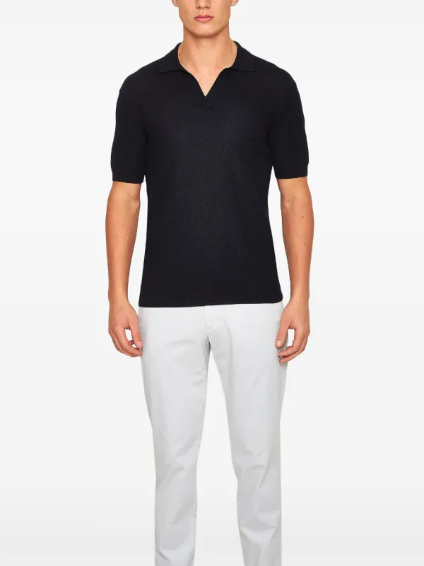 ORLEBAR BROWN ポロ Orlebar Brown Horton Striped Polo Shirt | Blue | FARFETCH