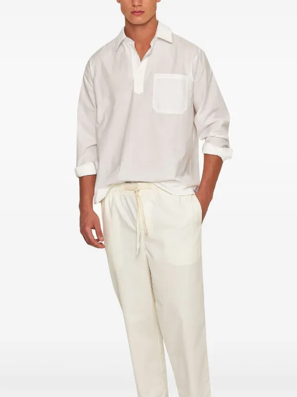 Orlebar Brown Shanklin Shirt | White | FARFETCH