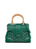 Goyard Pre-Owned 2019 Mini Goyardine Saigon Souple satchel - Green